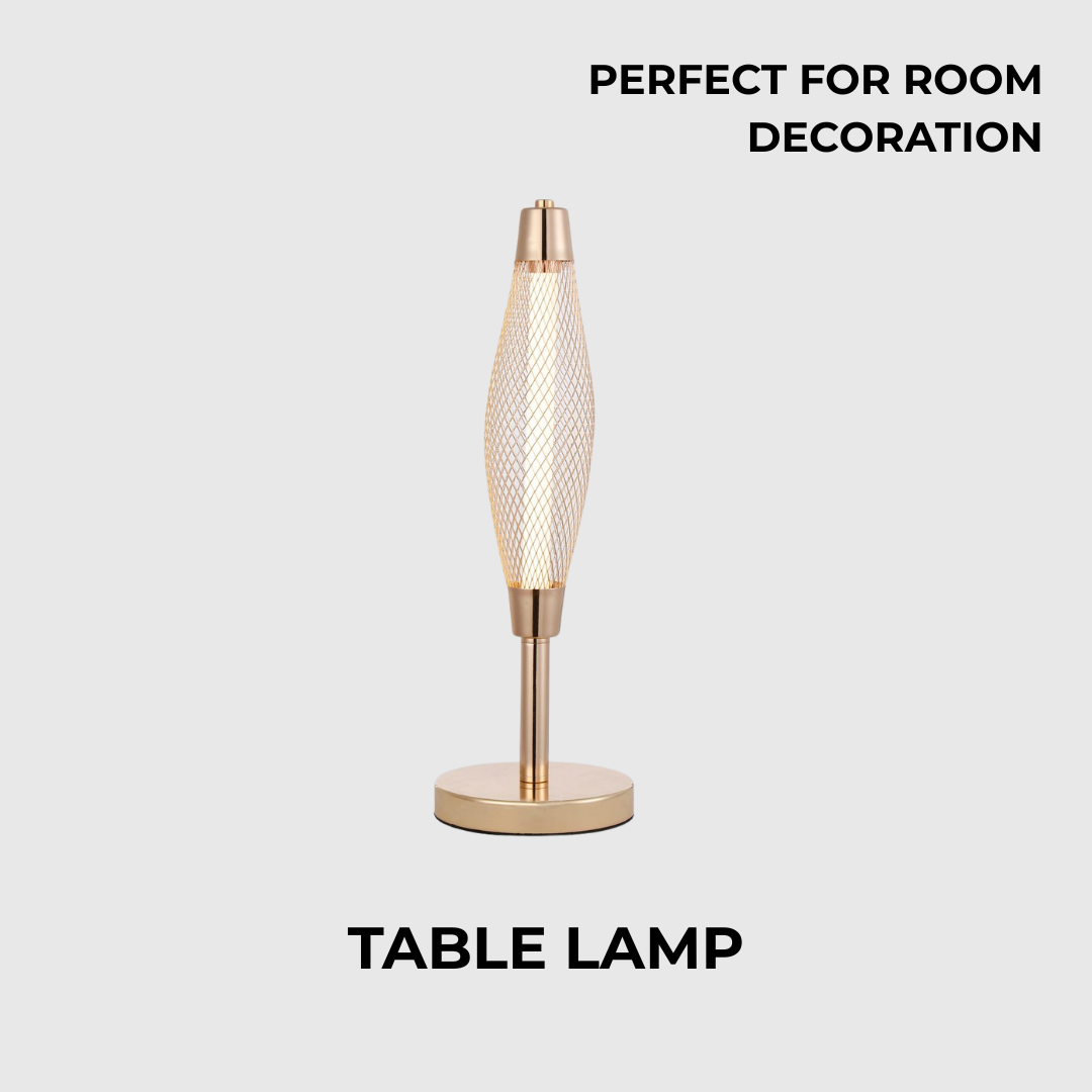 Golden Luxury LED Table Lamp