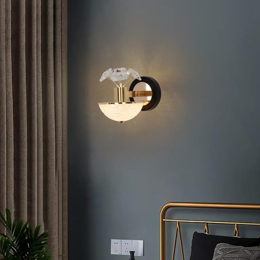 Modern Diamond Crystal LED Pendant Light