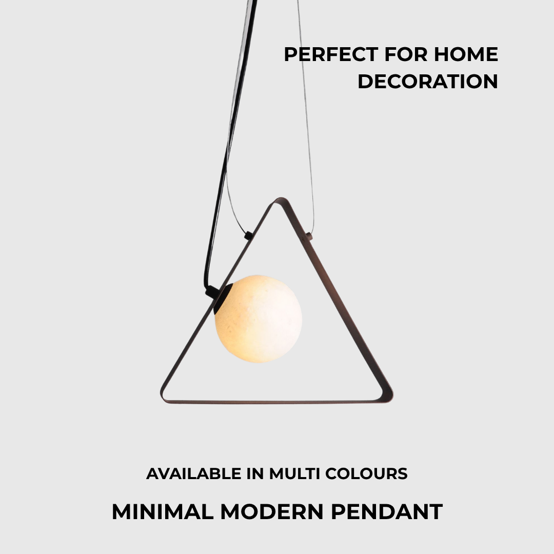 Triangle Modern LED Pendant Ceiling Light