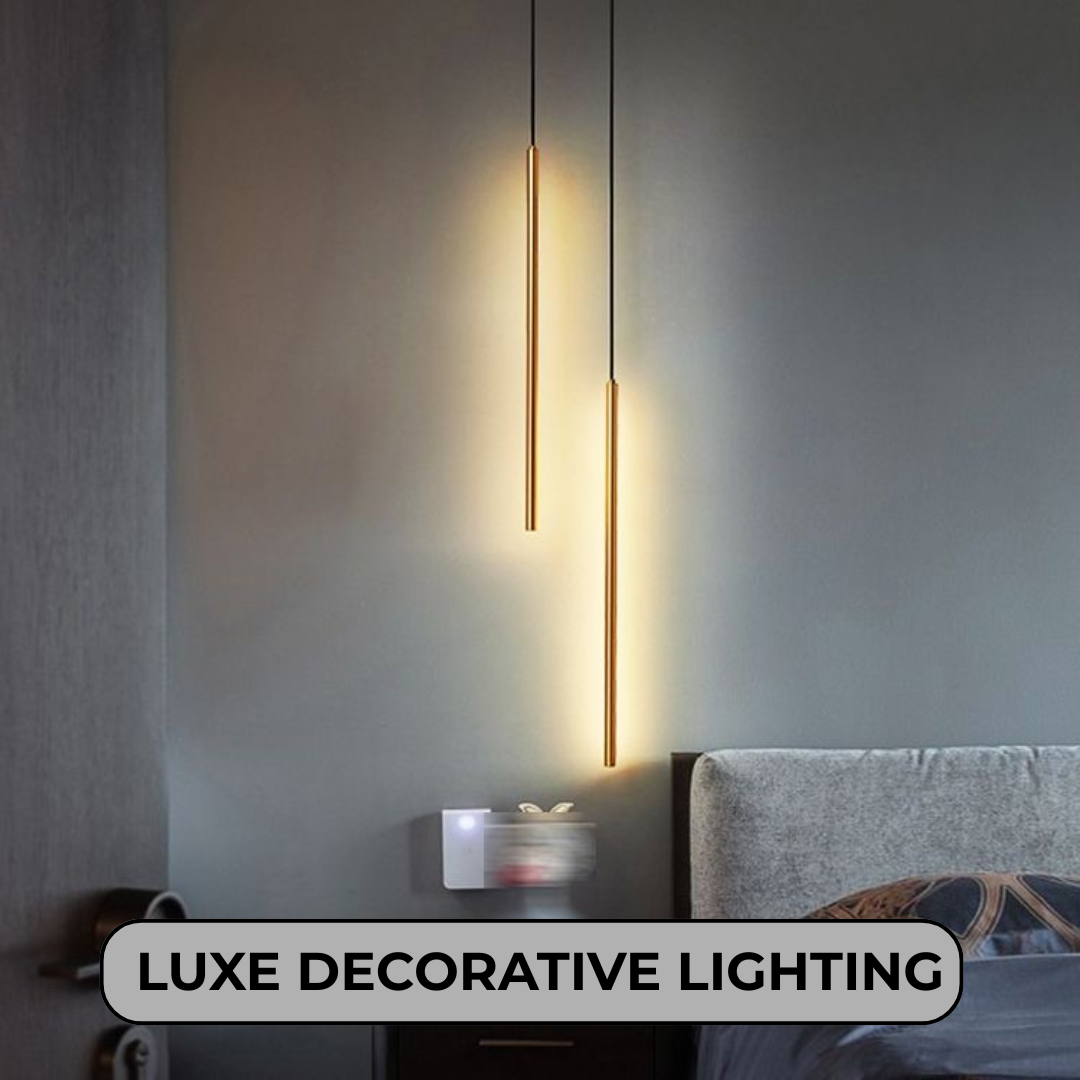 Fancy Double LED Pendant in Warm White