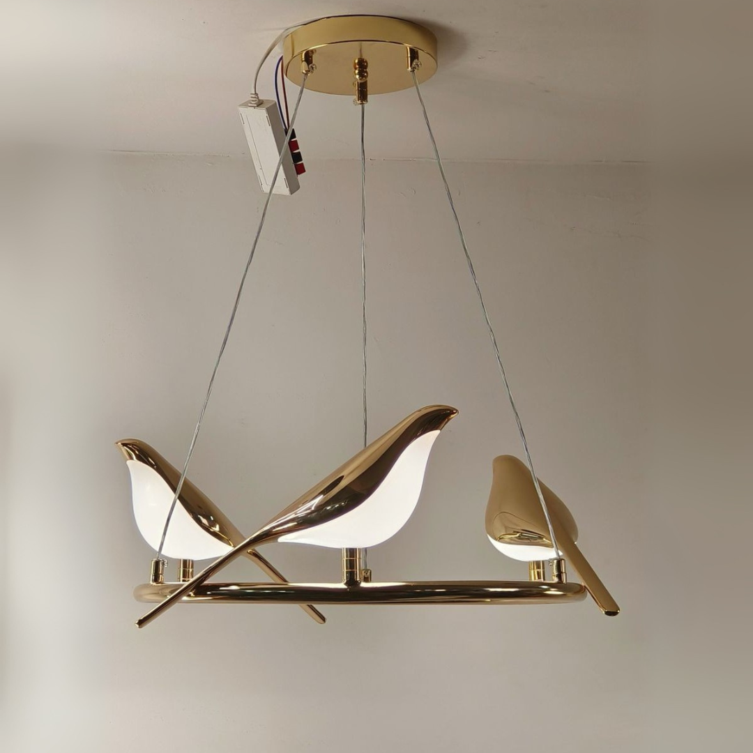 Adjustable Dove LED Ceiling Chandelier