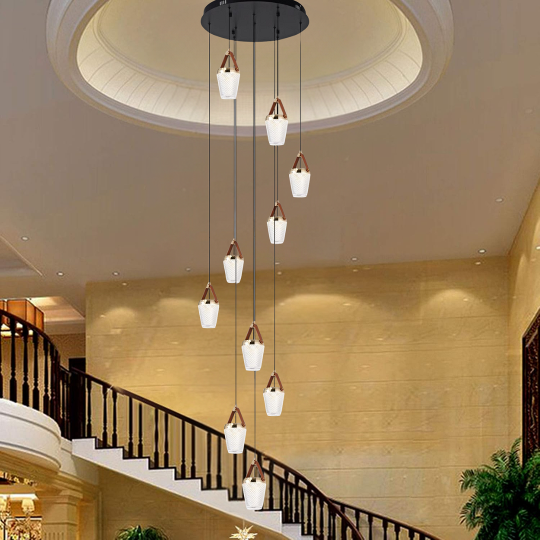 Adjustable 3-Color Modern LED Chandelier