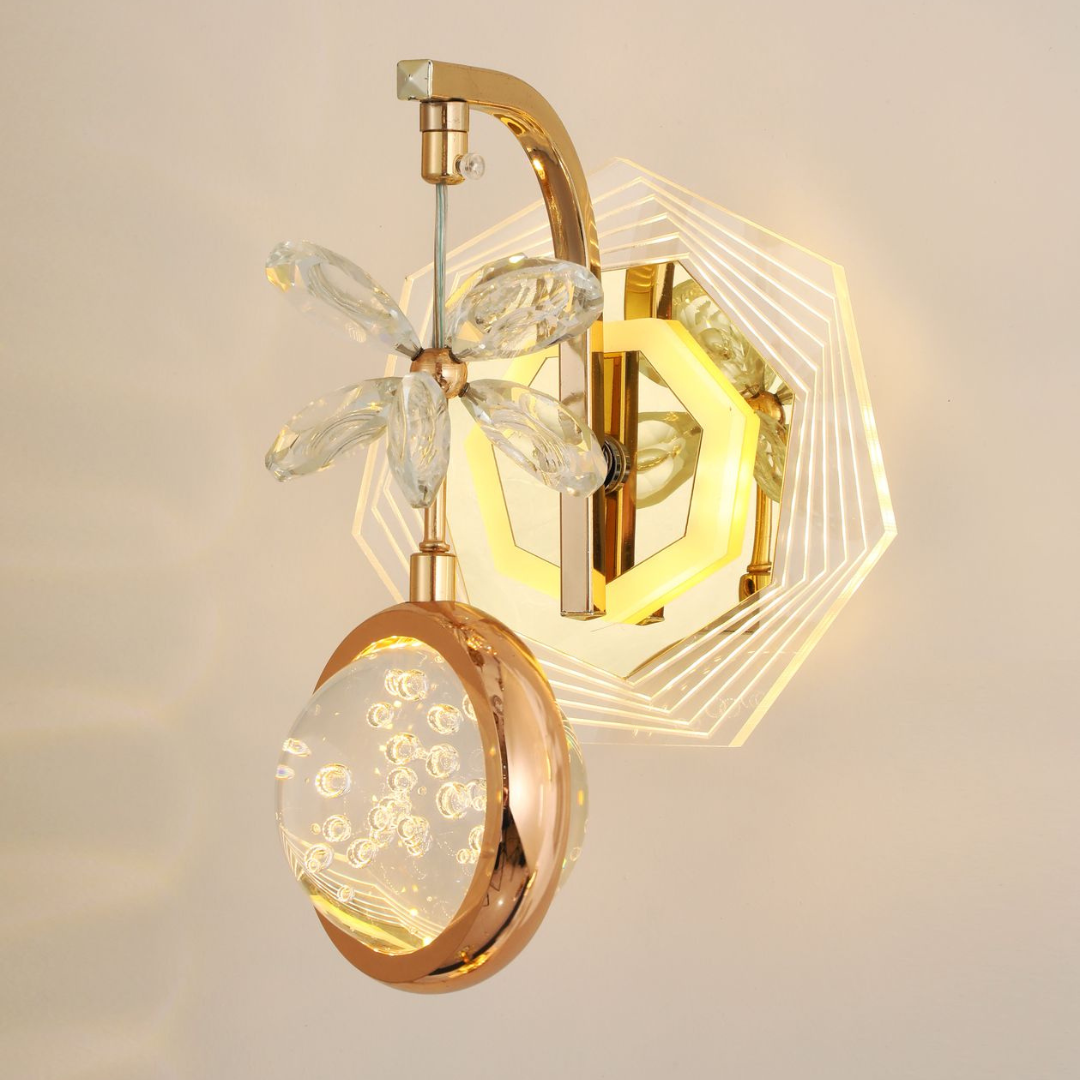 Luxury LED Crystal Acrylic Wall Lamp
