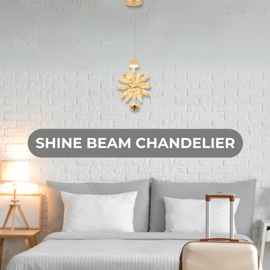 Long Crystal LED Single Pendant Light