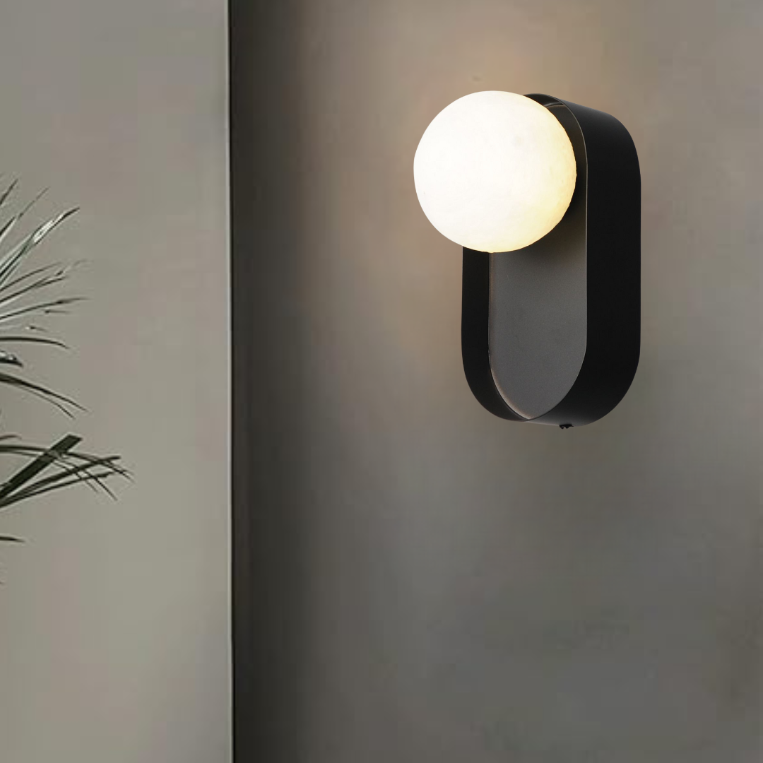 Minimal Modern Black Wall Lamp