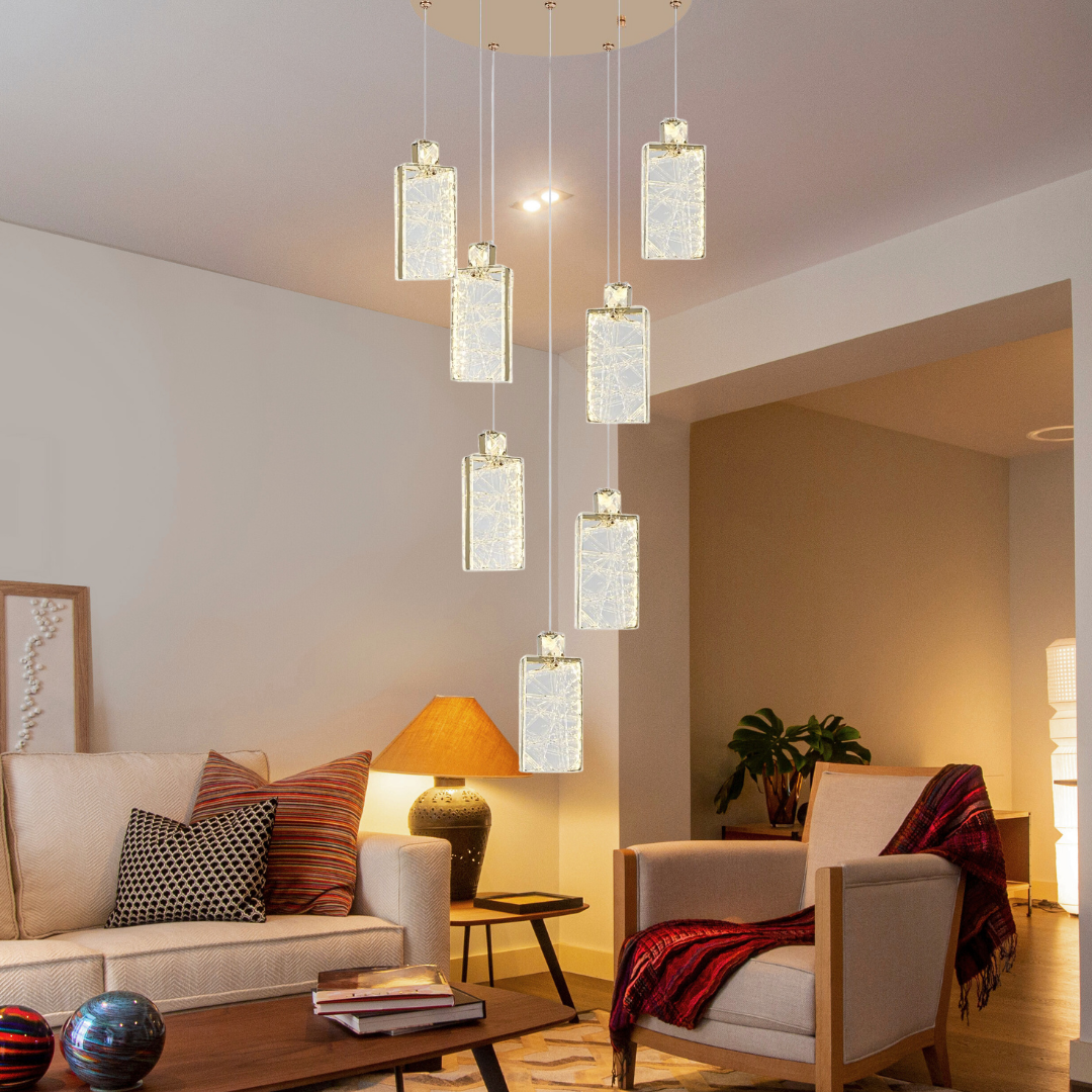 Premium Luxury Crystal LED Ceiling Chandelier