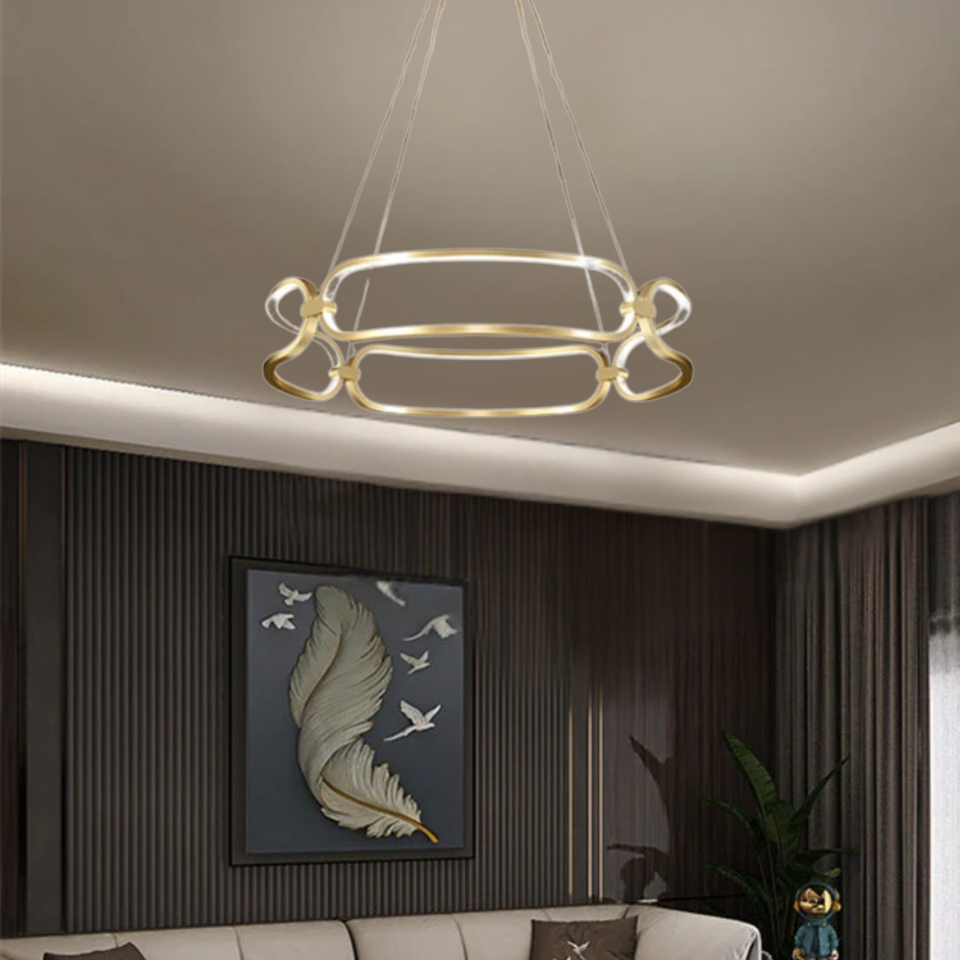 Modern Adjustable LED Pendant Ceiling Chandelier