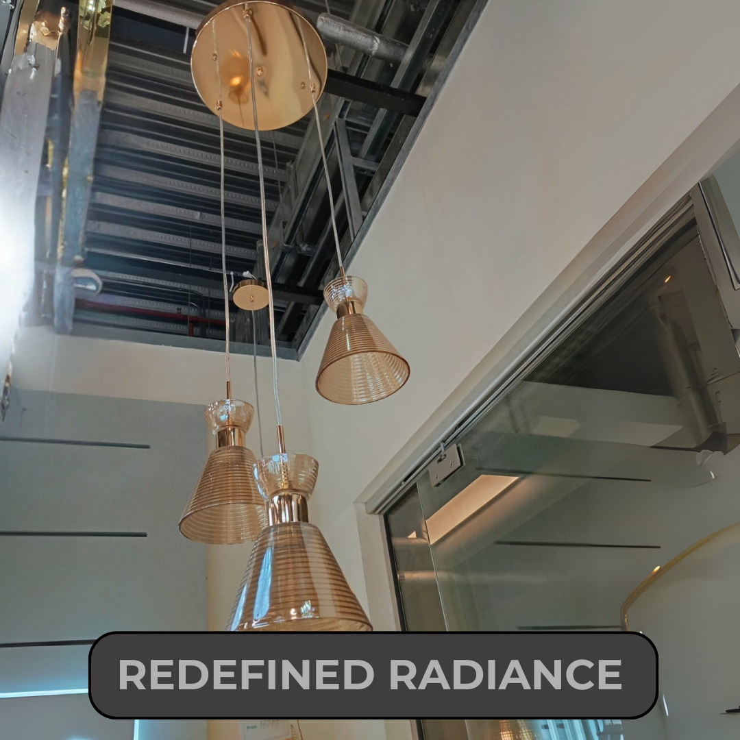 High Quality Copper LED Ceiling Chandelier