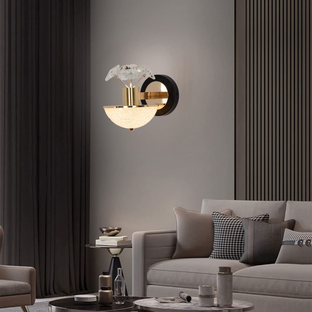 Modern Diamond Crystal LED Pendant Light