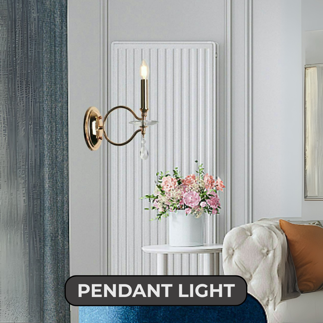 Classic Crystal Elegant Wall Lamp Light