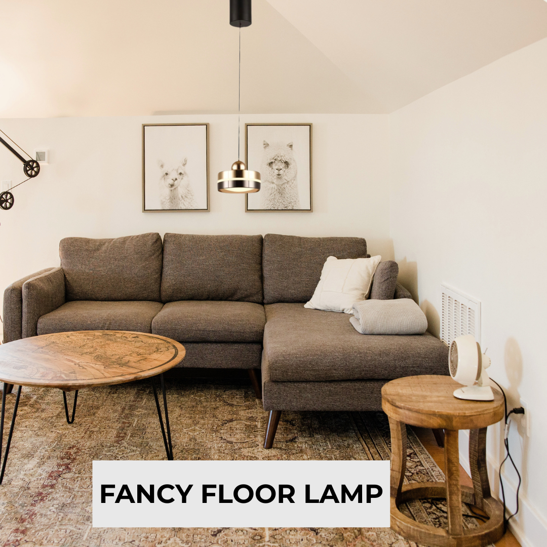 Modern Gold Black 24W LED Pendant