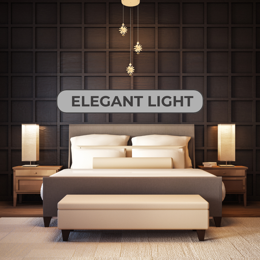 Modern Long Crystal LED Hanging Chandelier