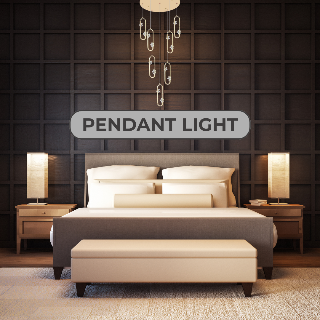 Long Crystal Modern LED Chandelier