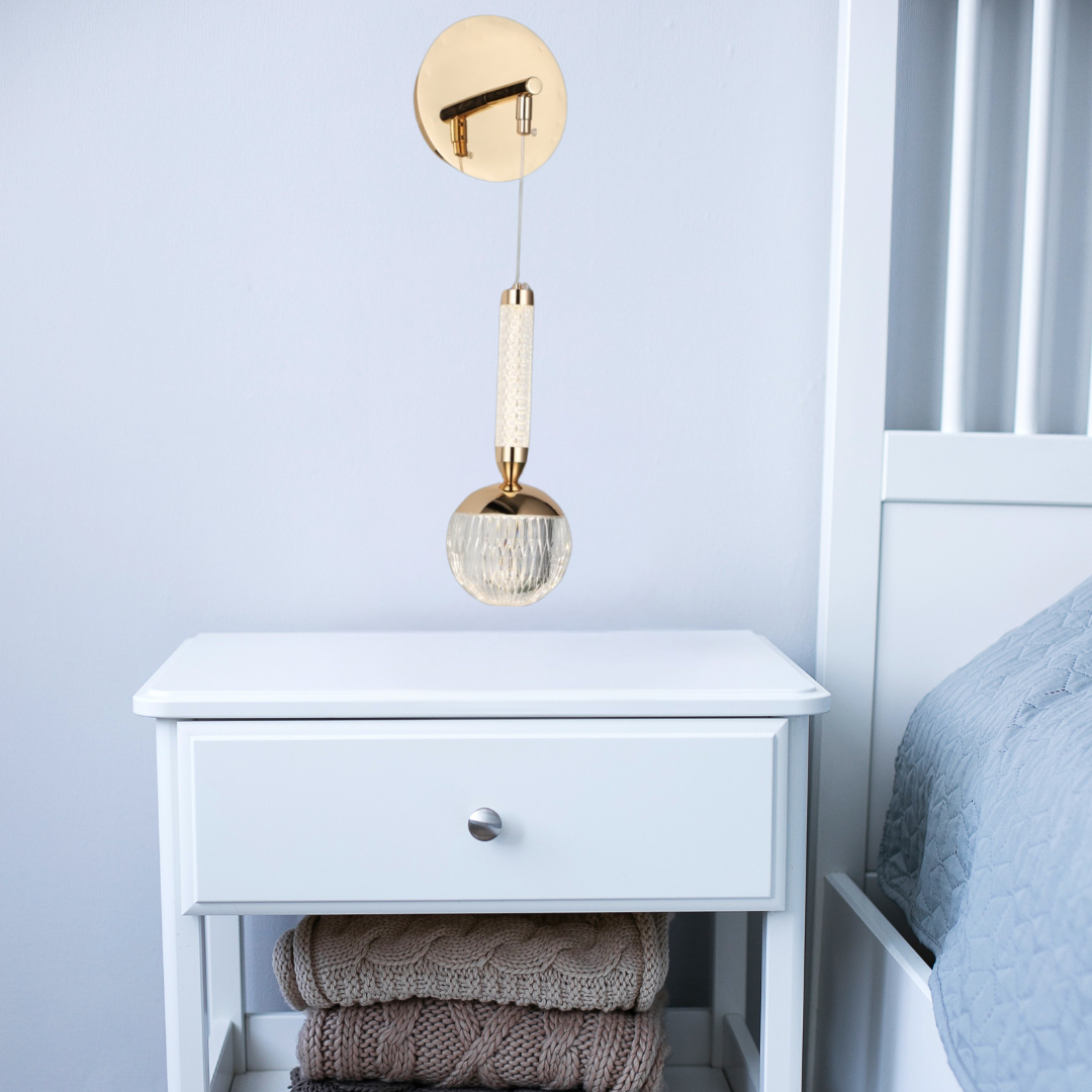 Modern Acrylic LED Wall Light Fixture