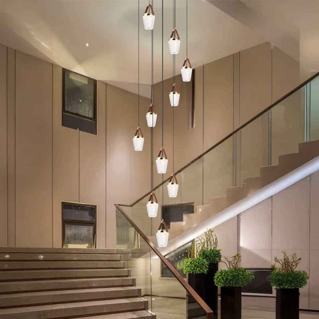 Adjustable 3-Color Modern LED Chandelier