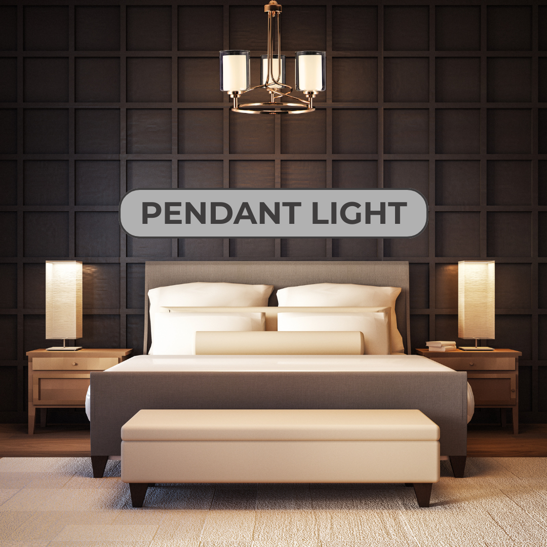 Modern Metal and Glass Chandelier