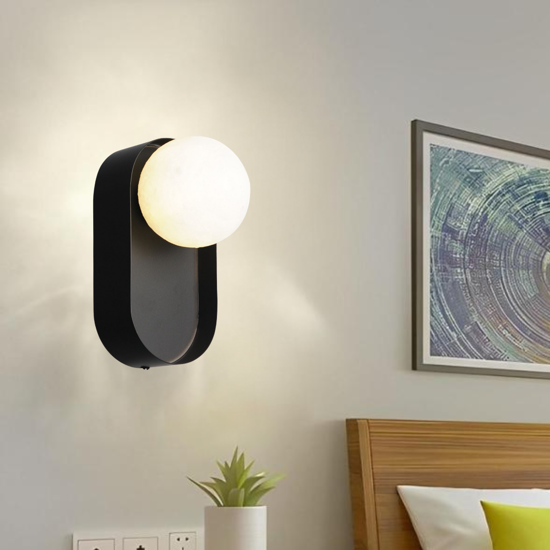 Minimal Modern Black Wall Lamp