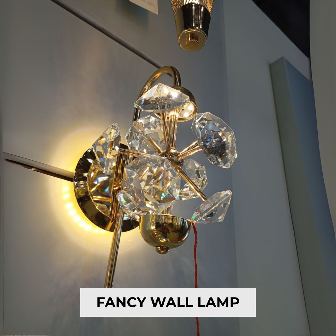 Luxury Diamond Crystal LED Wall Sconce