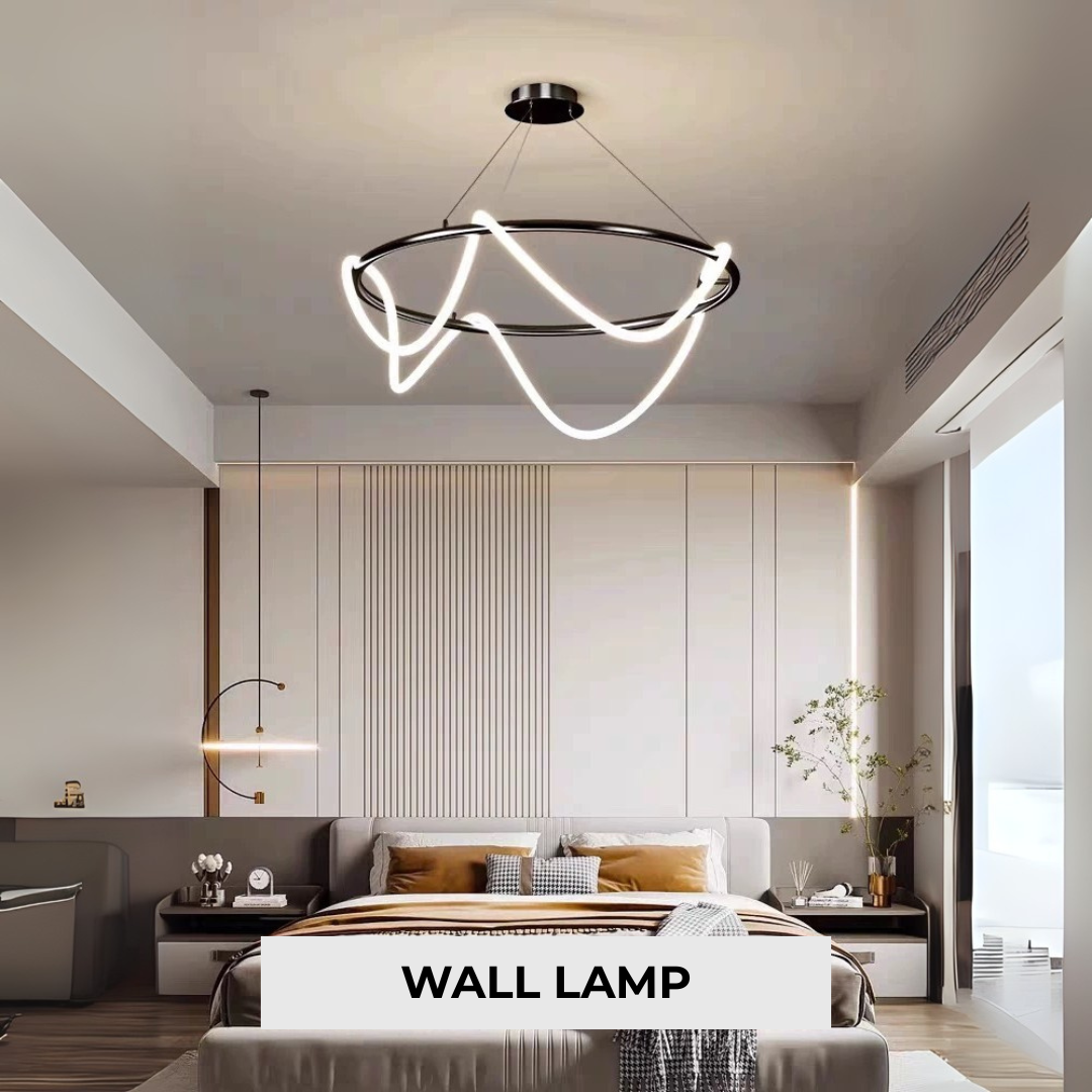 Modern Rope LED Pendant Ceiling Chandelier