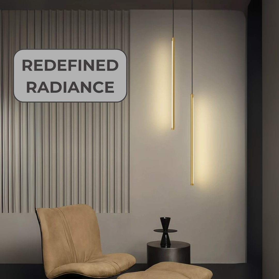 Fancy Double LED Pendant in Warm White