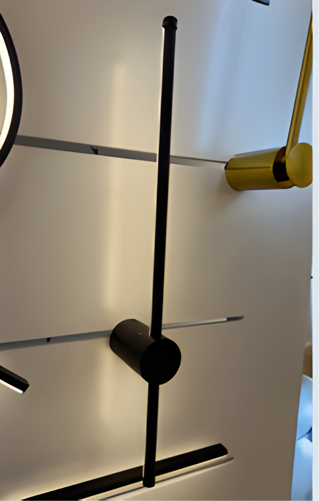 Linear Spot LED Wall Sconce – Dual Finish Modern Wall Light