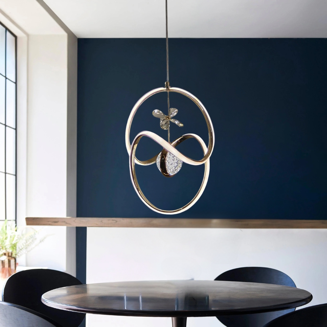 Modern Crystal Acrylic LED Ceiling Chandelier