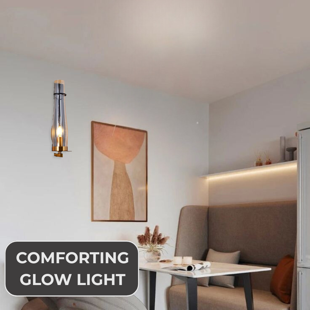 Ultimate Wall Lamp – Iron & Glass