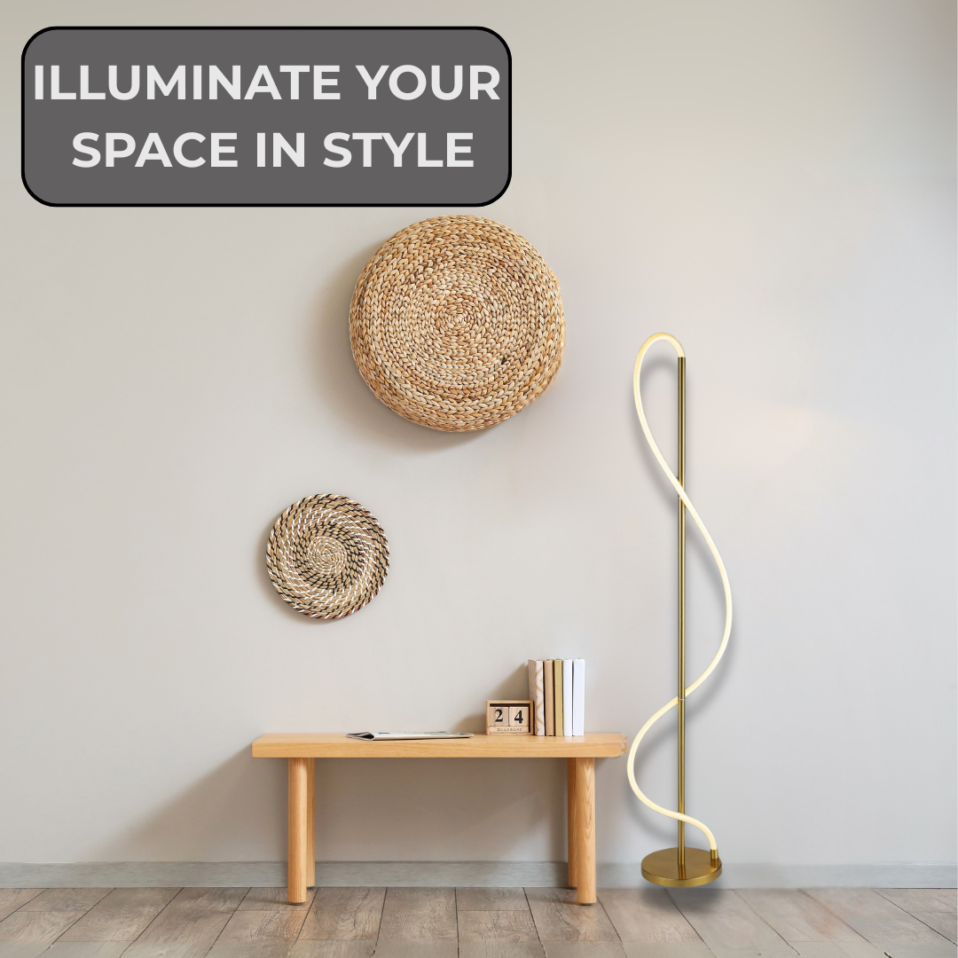 Rope Floor Lamp – Warm White 85W