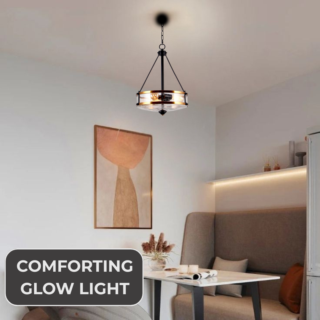 Ultimate Glass LED Chandelier Light