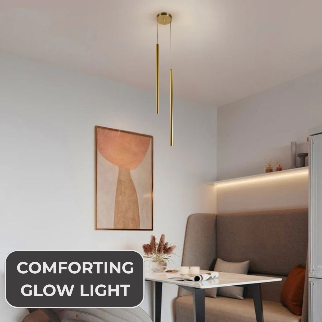 Fancy Double LED Pendant in Warm White