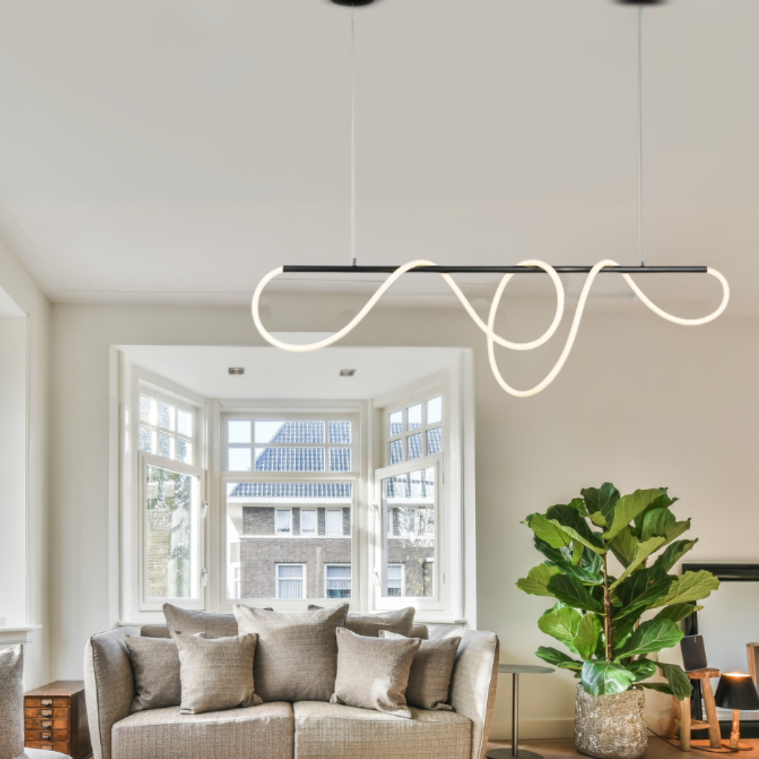 Rope Linear Chandelier – 3 Color