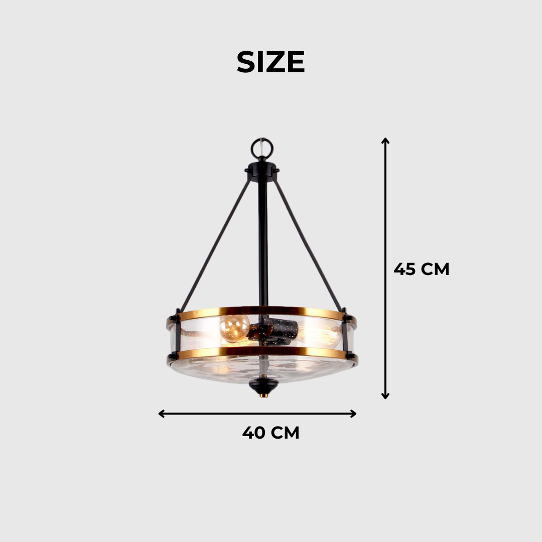 Ultimate Glass LED Chandelier Light