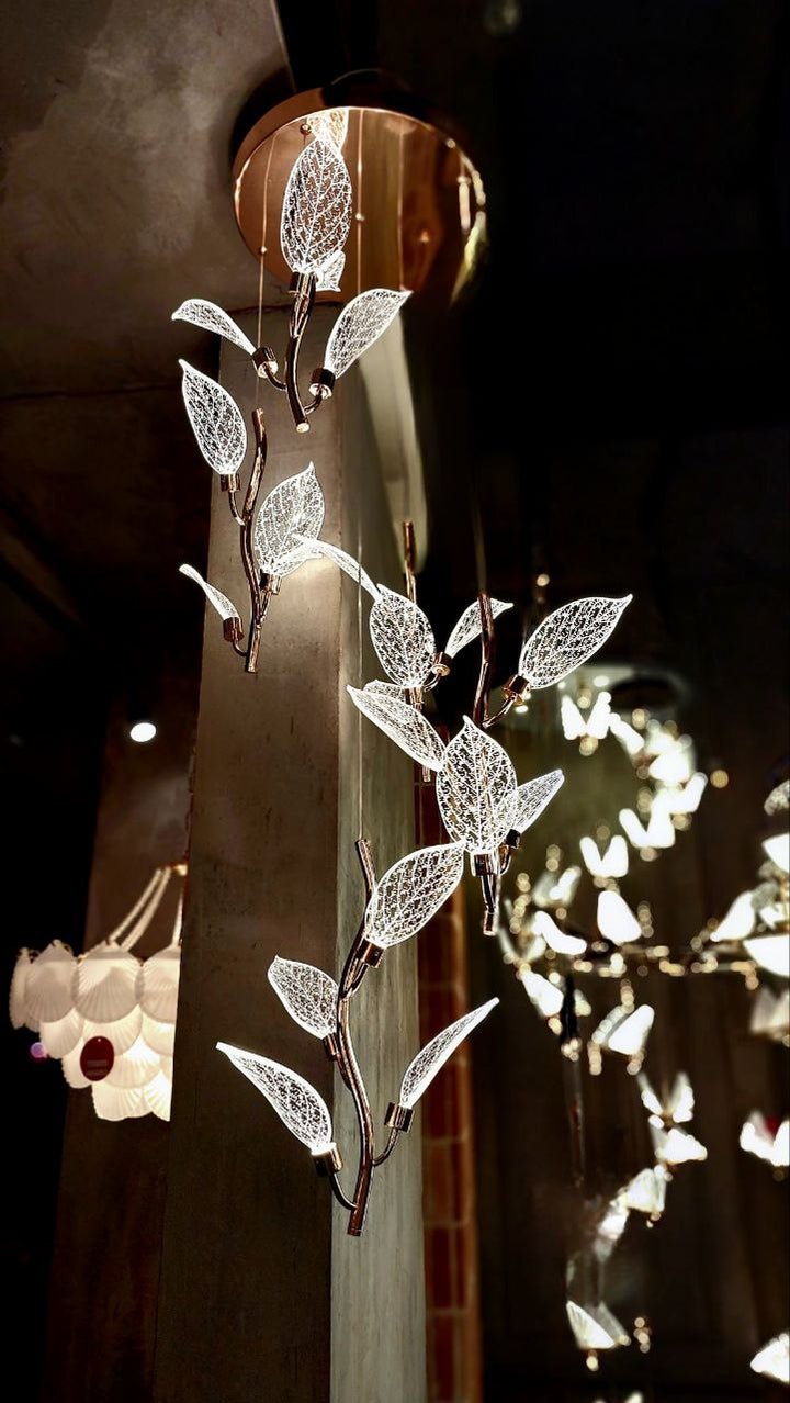 Acrylic & Iron Decorative Piece with FR Gold Base