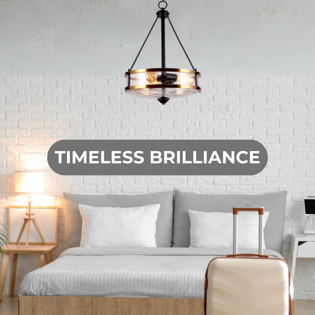 Ultimate Glass LED Chandelier Light