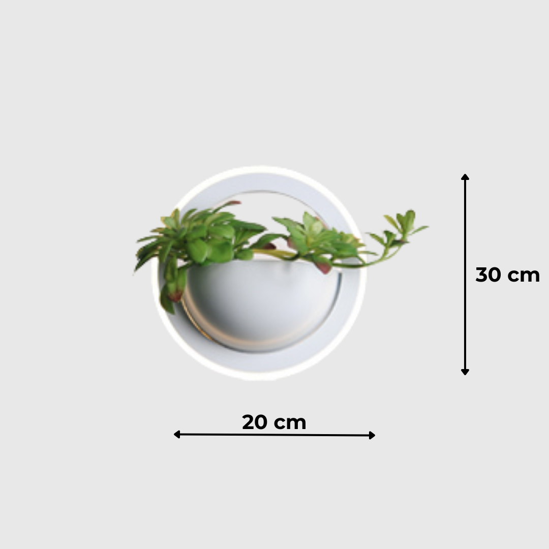 Green Plant Fancy Wall Lamp